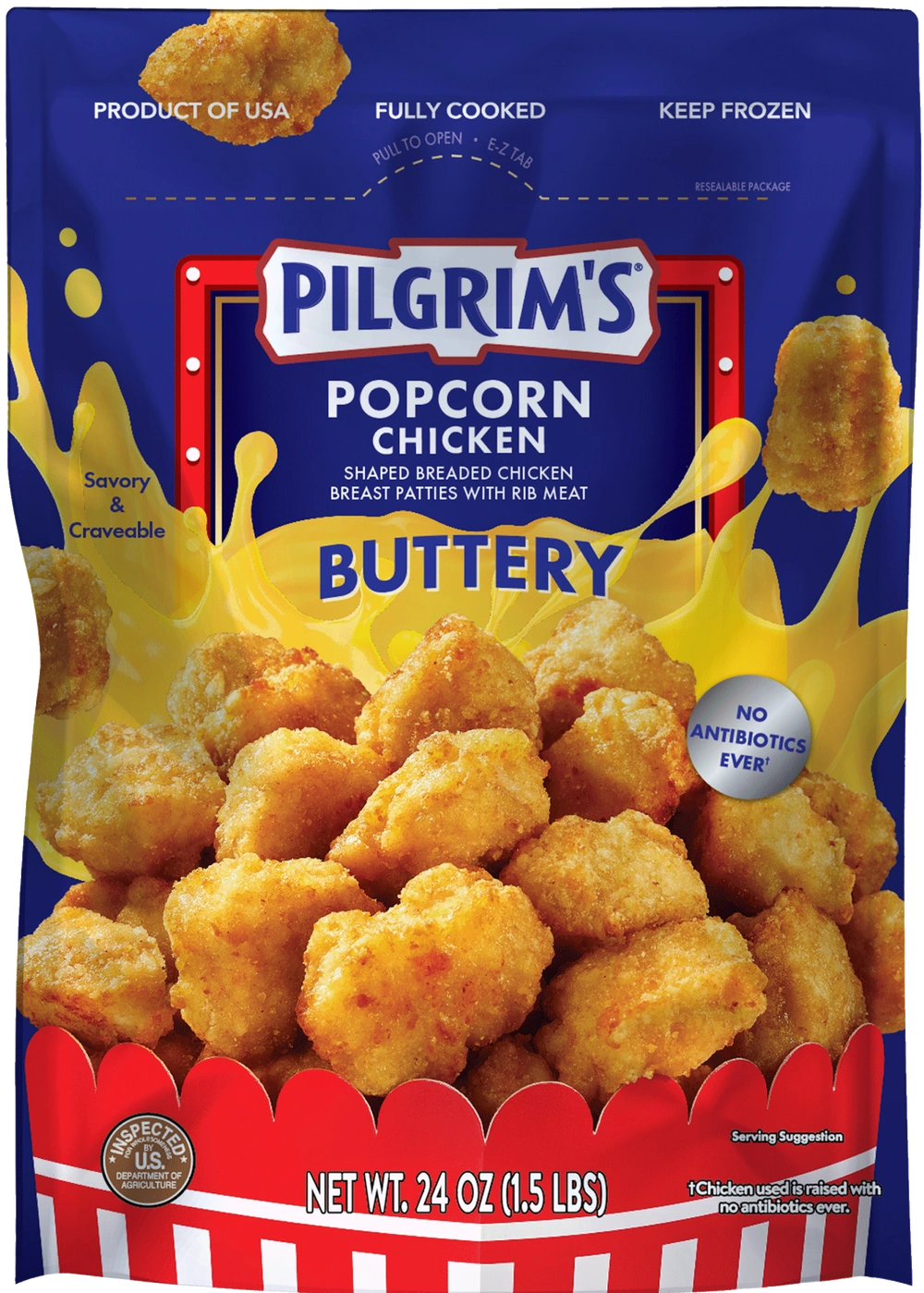 Buttery Popcorn Chicken