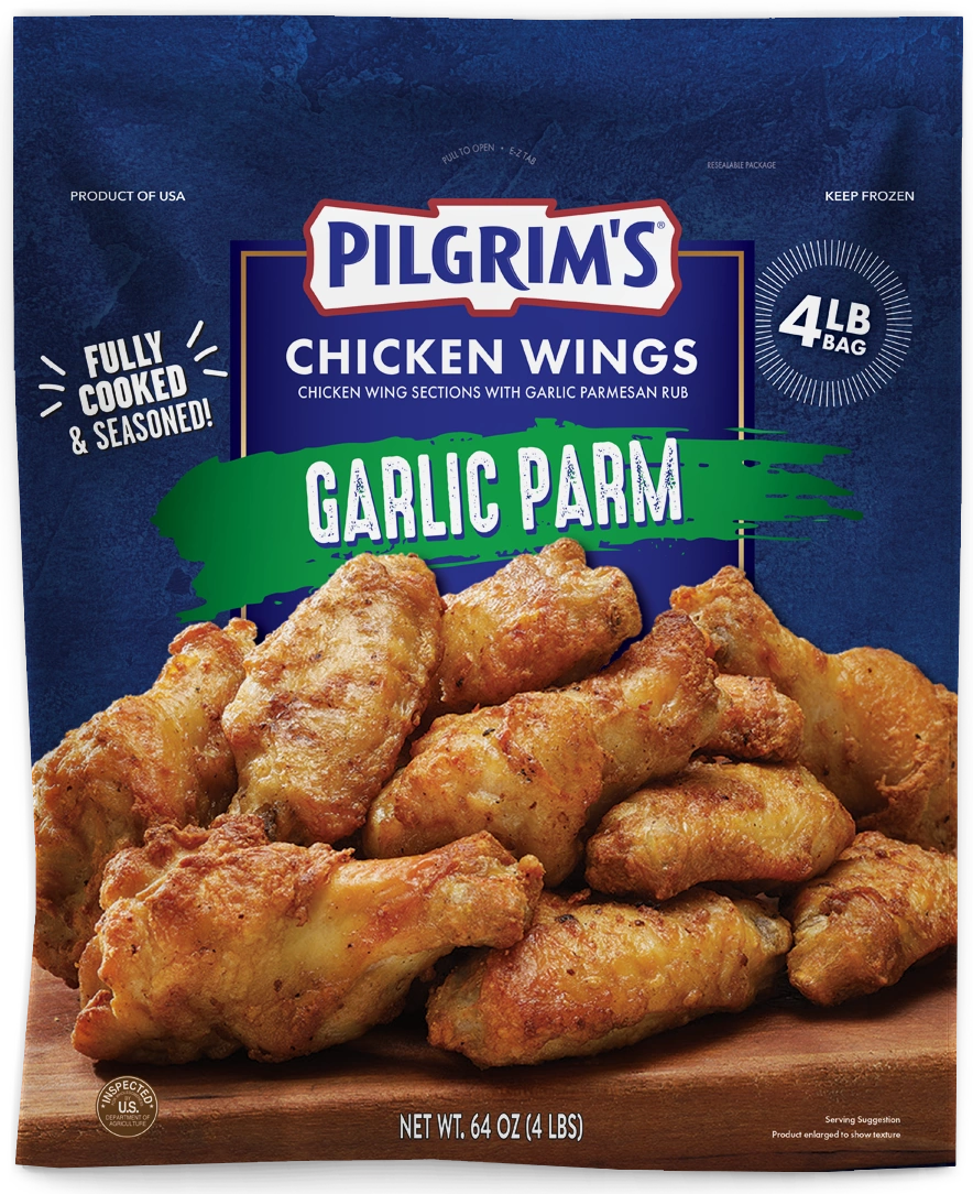 Garlic Parm Wings