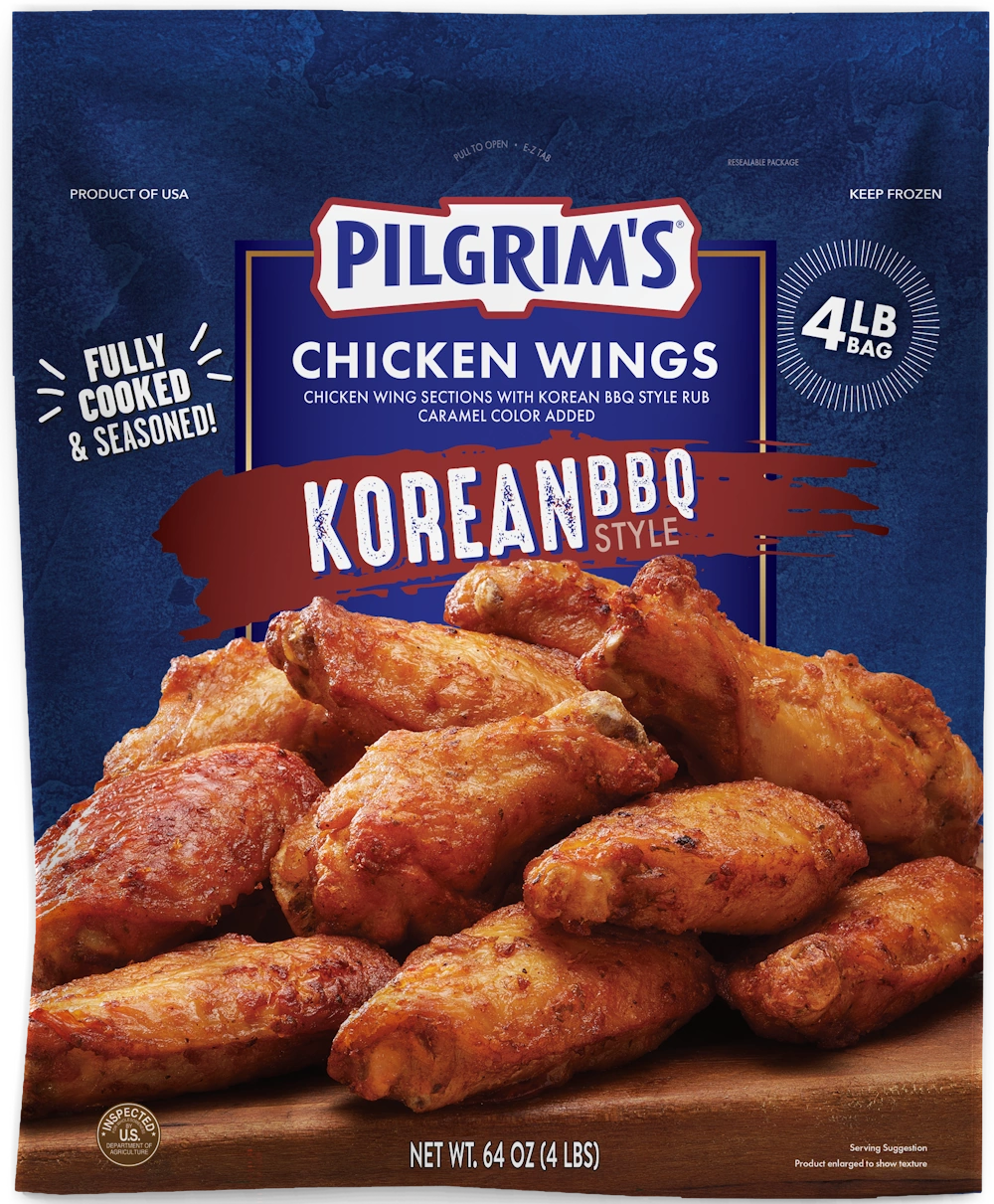 Korean BBQ Style Chicken Wings
